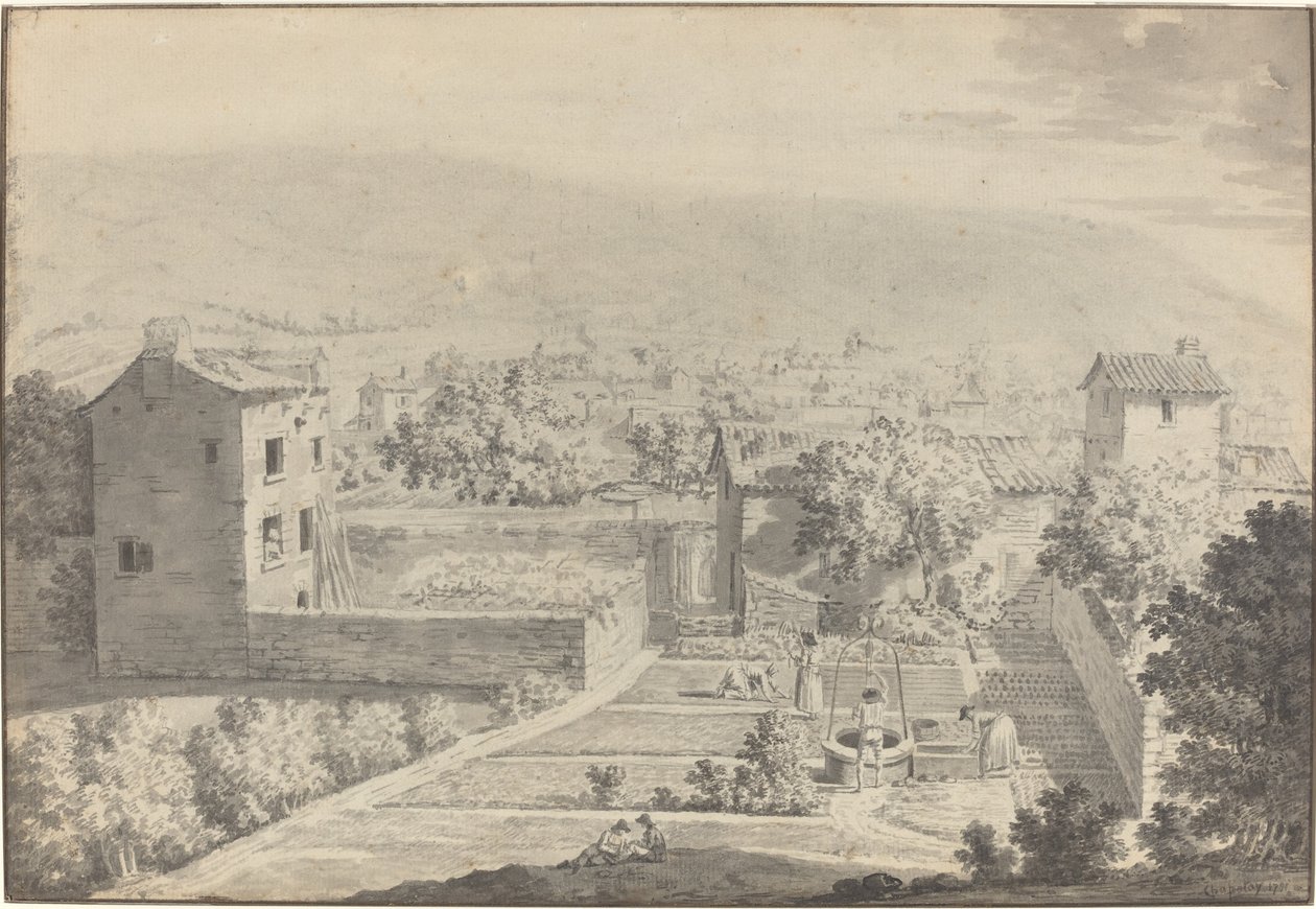 Veduta del paesaggio da Chapotay