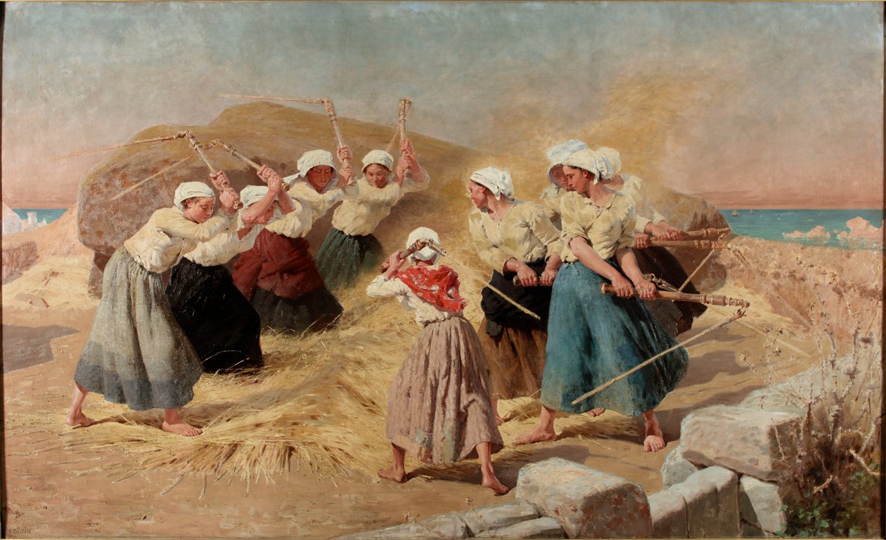Trebbiare da Charles de la Fosse