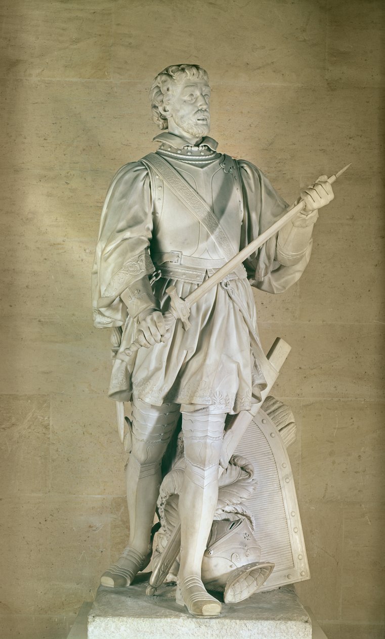 Statua di Pierre du Terrail, Cavaliere di Bayard da Charles Antoine Bridan