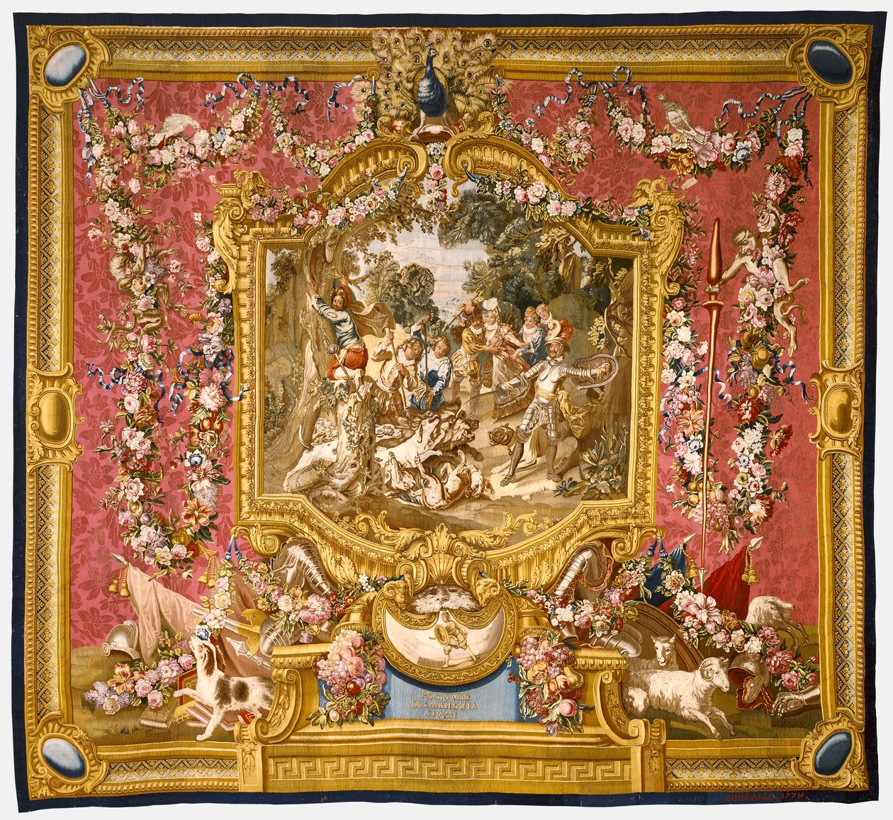 La codardia di Sancho alla caccia da Charles Antoine Coypel