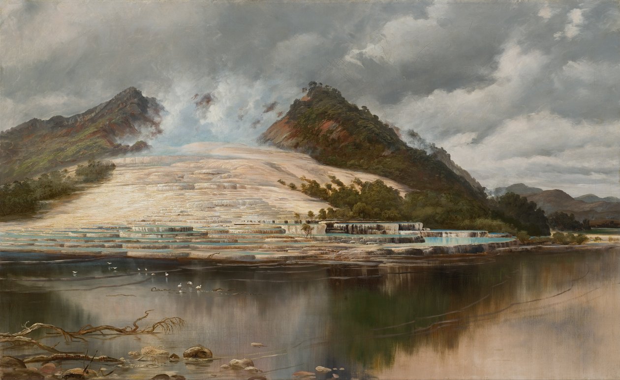 Terrazze Bianche, Rotomahana da Charles Blomfield