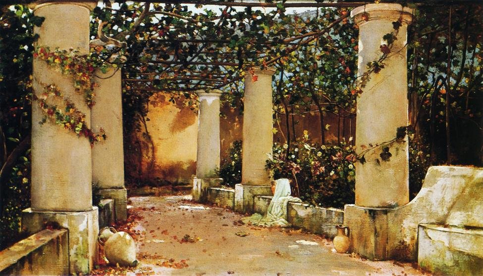 La Villa Castello, Capri da Charles Caryl Coleman
