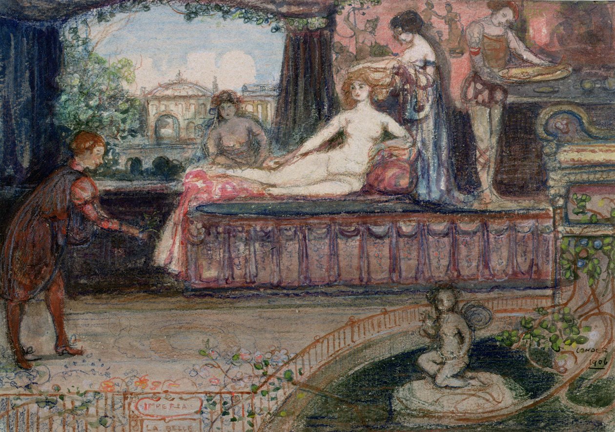 Imperia la Bella da Charles Edward Conder