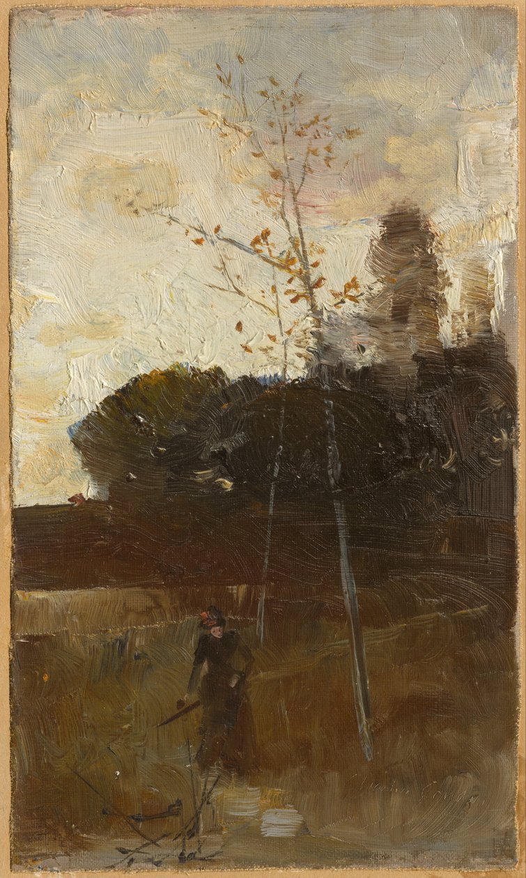 Il sentiero dal bosco da Charles Edward Conder