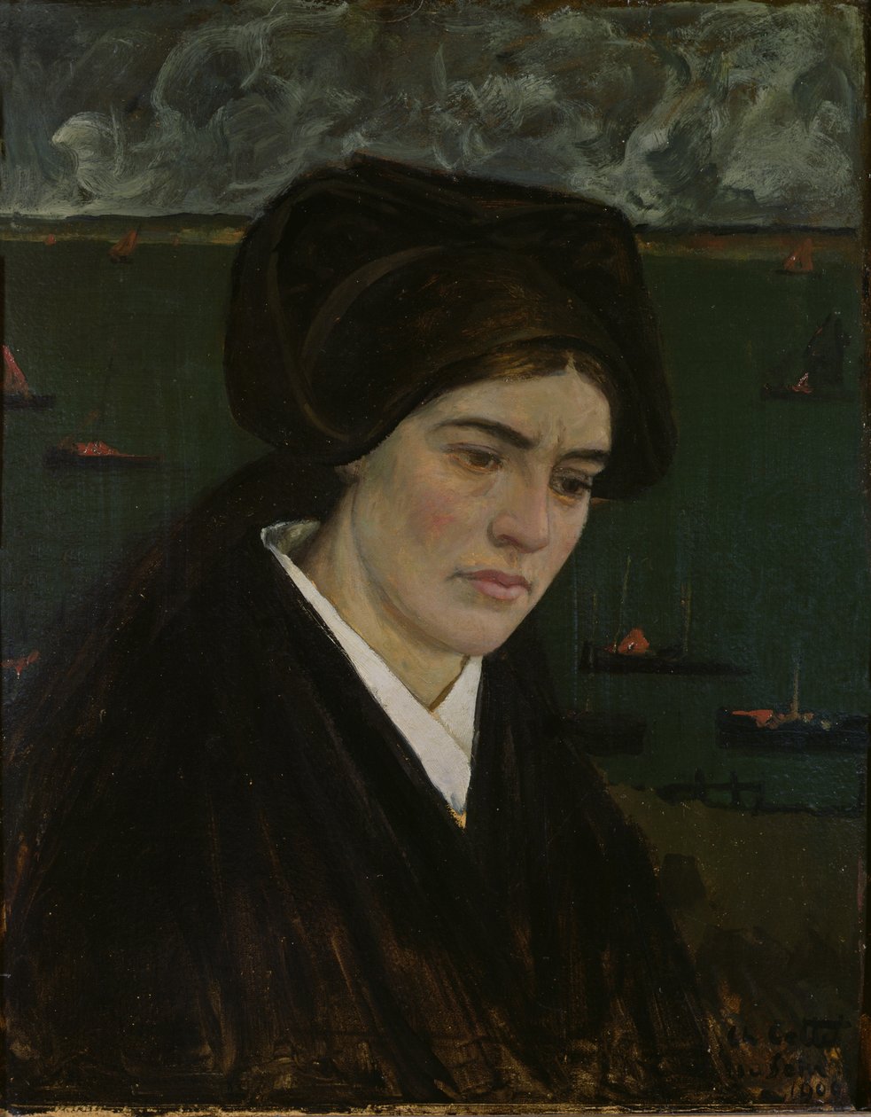 Giovane donna all