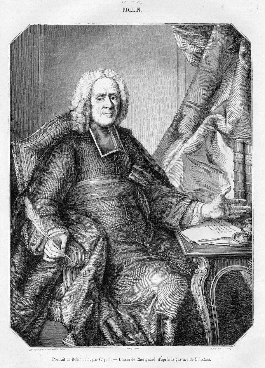 Ritratto inciso da Charles Coypel