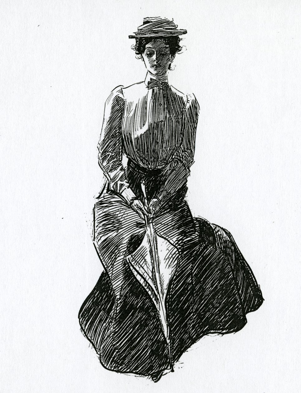 Una ragazza Gibson, c.1902 da Charles Dana Gibson