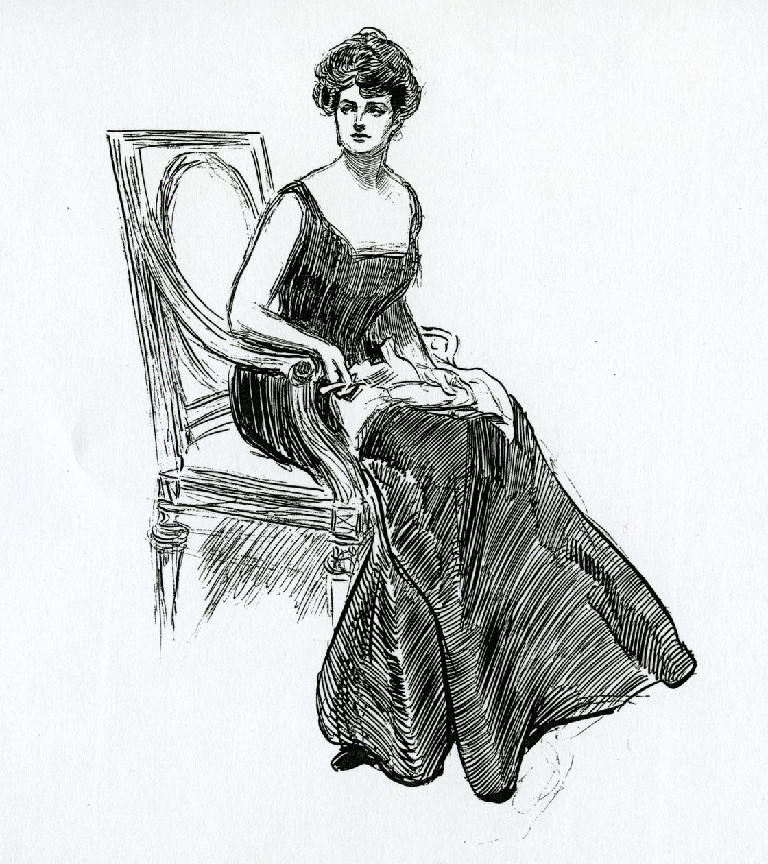 Una ragazza Gibson, c.1902 da Charles Dana Gibson
