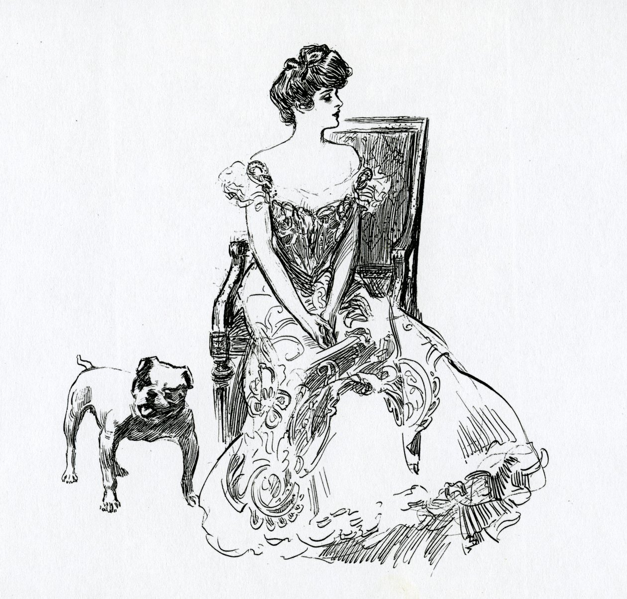 Una ragazza Gibson, c.1902 da Charles Dana Gibson