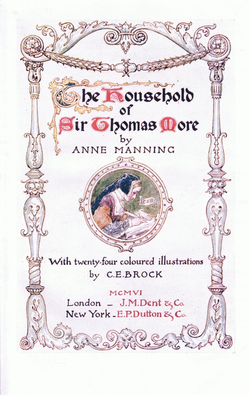 Pagina del titolo da Charles Edmund Brock