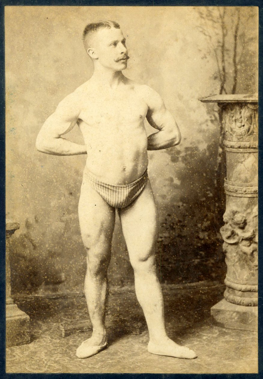 Ritratto di un uomo forte, c.1890 da Charles Eisenmann