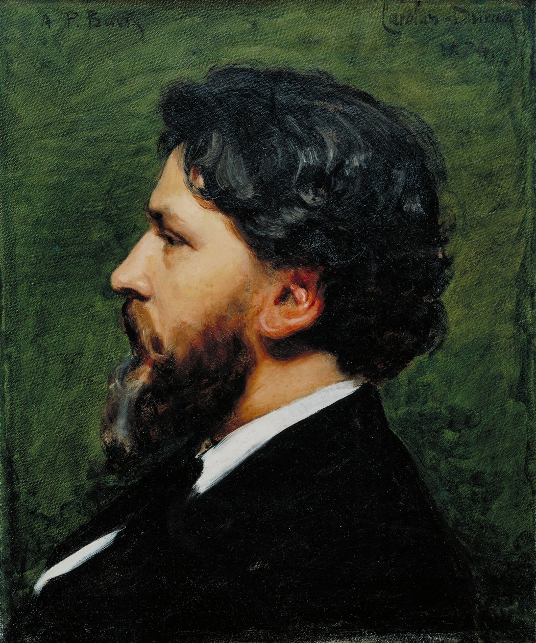 Ritratto di Philippe Burty, 1874 da Charles Emile Auguste Carolus Duran