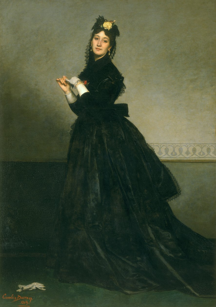 La Donna con il Guanto, 1869 da Charles Emile Auguste Carolus Duran