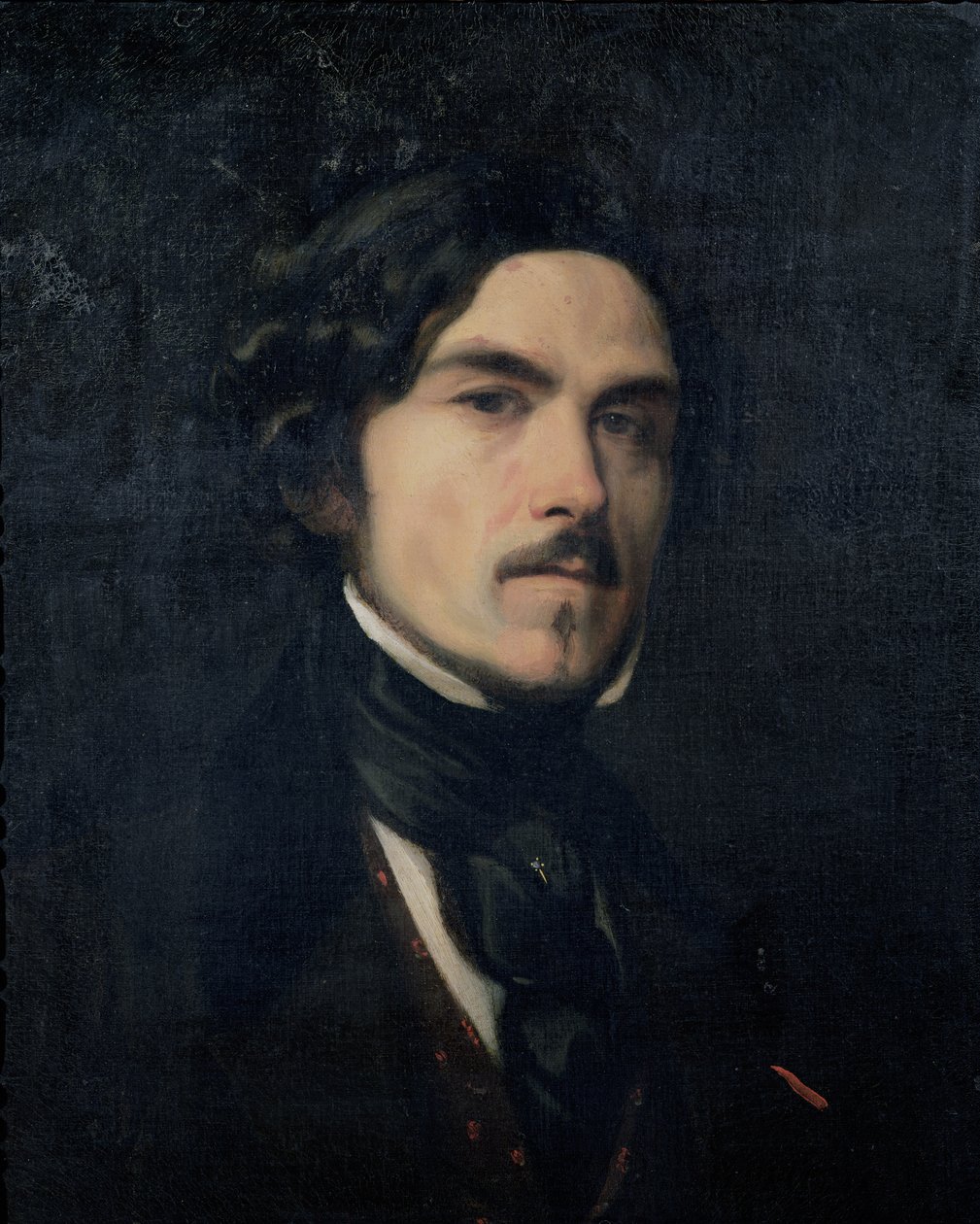 Eugene Delacroix (1798-1863) 1840 da Charles Emile Callande de Champmartin