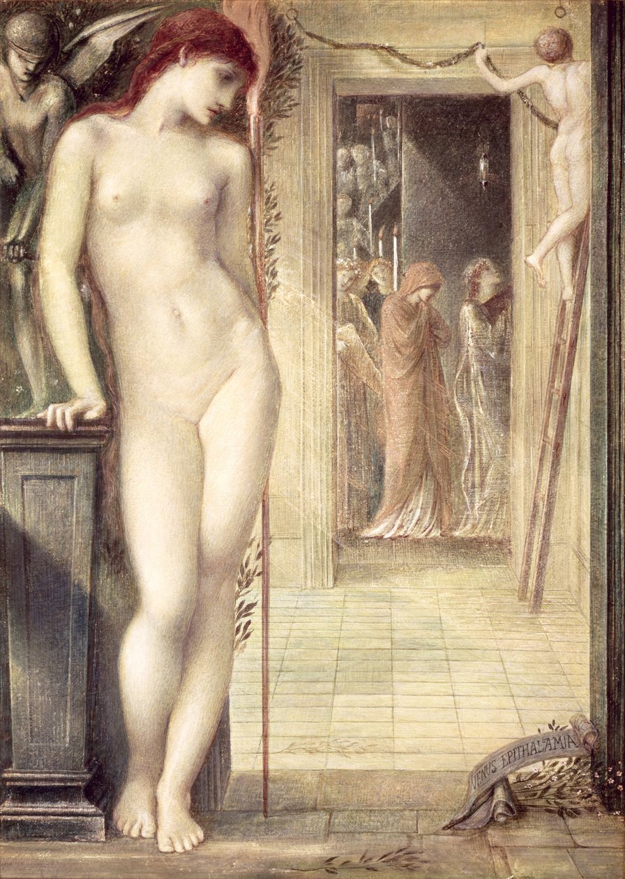Venere Epithalamia, copia del dipinto di Sir Edward Burne-Jones da Charles Fairfax Murray