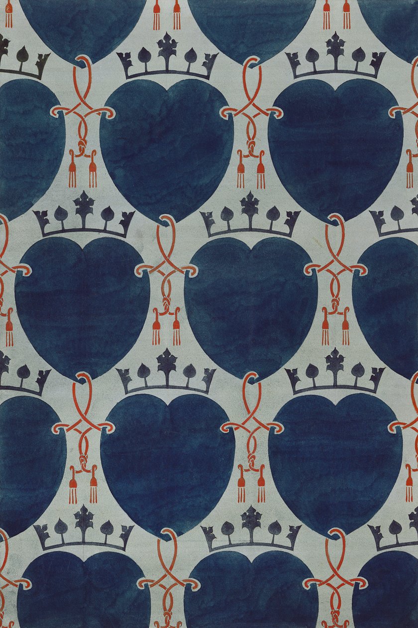 Progetto per un Tessuto, c.1898 da Charles Francis Annesley Voysey