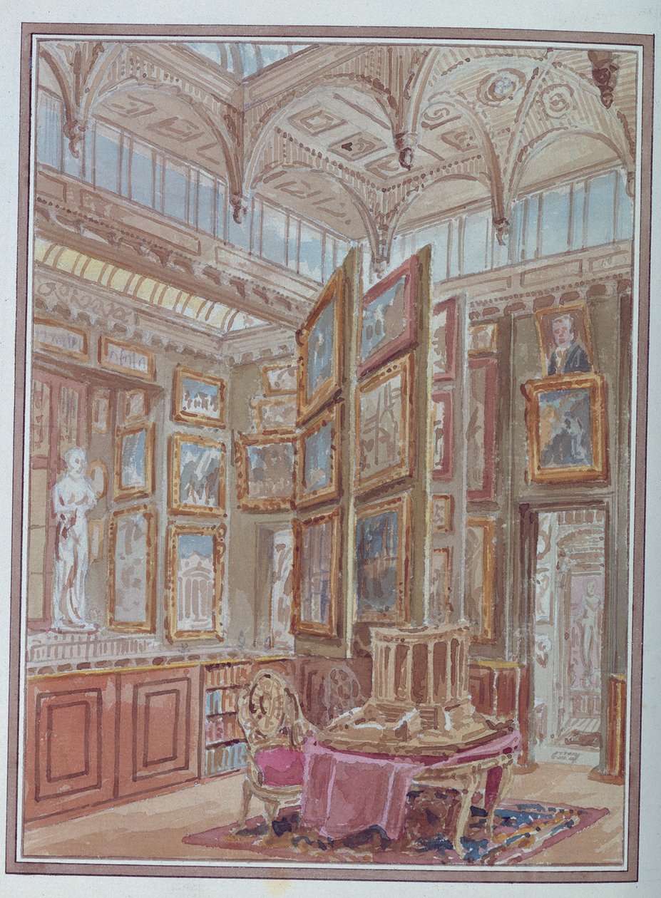 La stanza dei quadri da Charles James Richardson