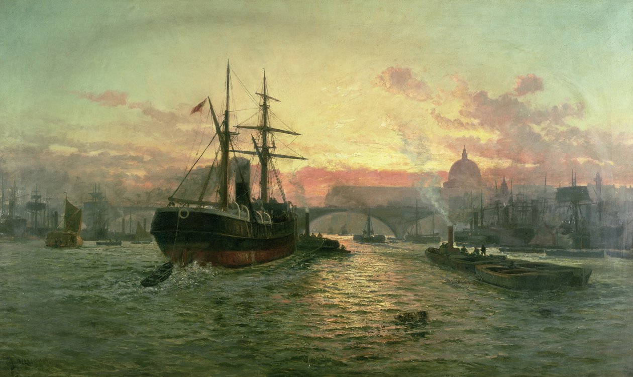 Ponte di Londra da Charles John de Lacy