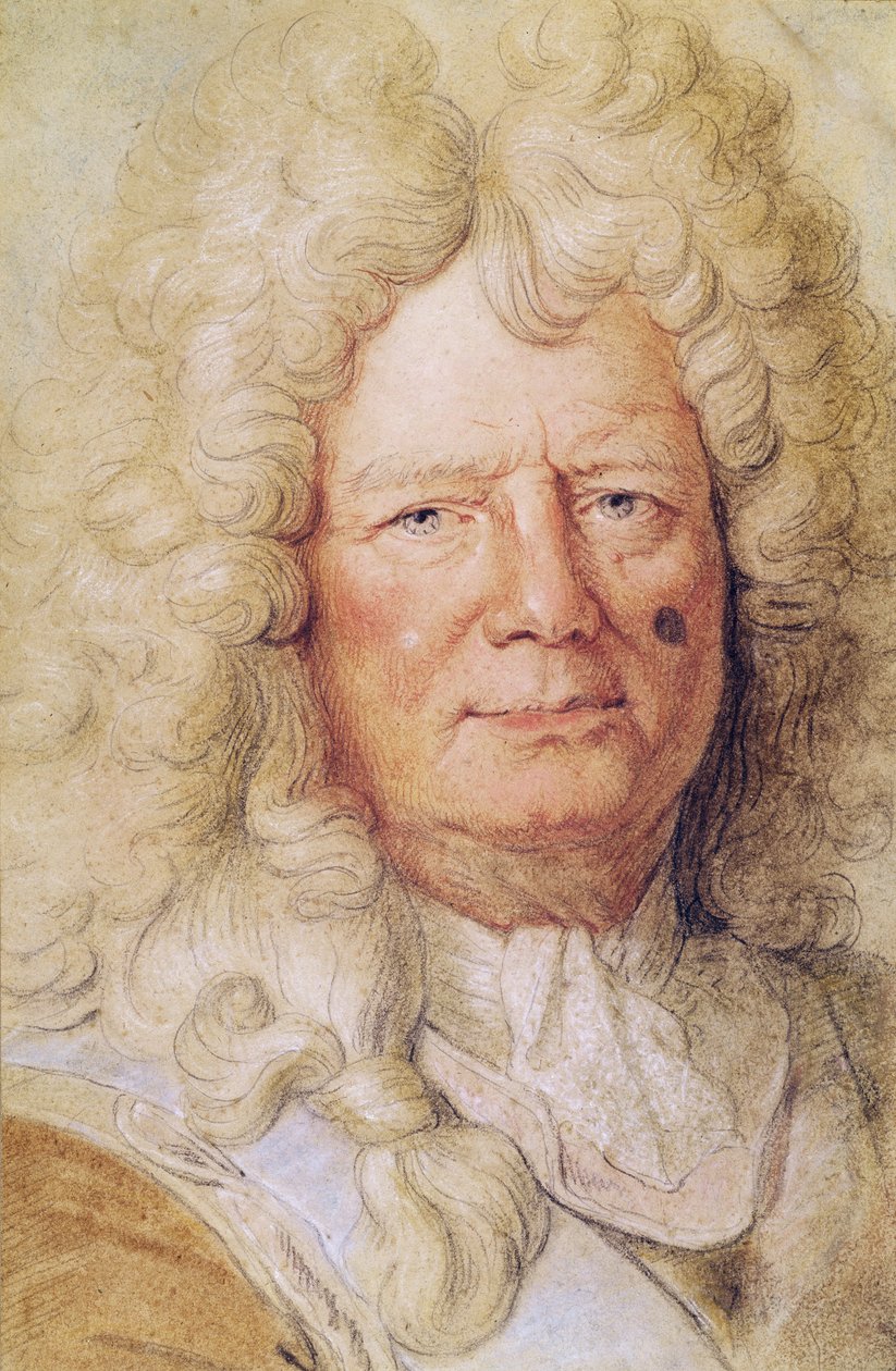 Ritratto di Sebastien le Prestre de Vauban (1633-1707) da Charles Le Brun