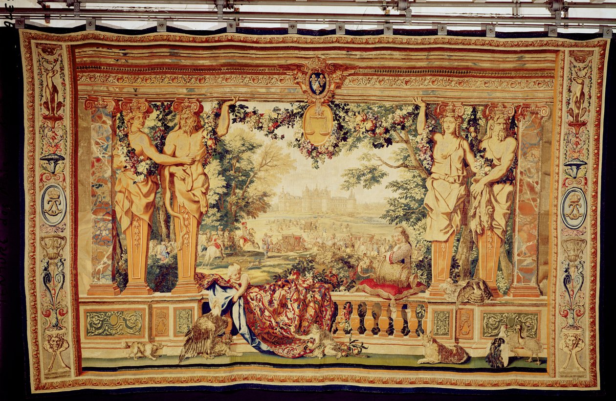 Il mese di settembre, Castello di Chambord, dalla serie di arazzi 