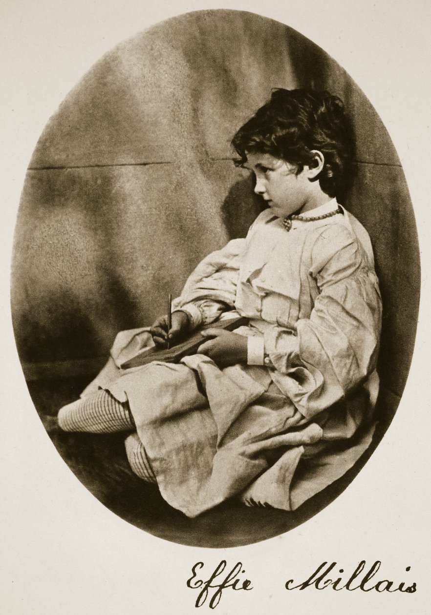 Effie Millais, 20 luglio 1865 da Charles Lutwidge Dodgson