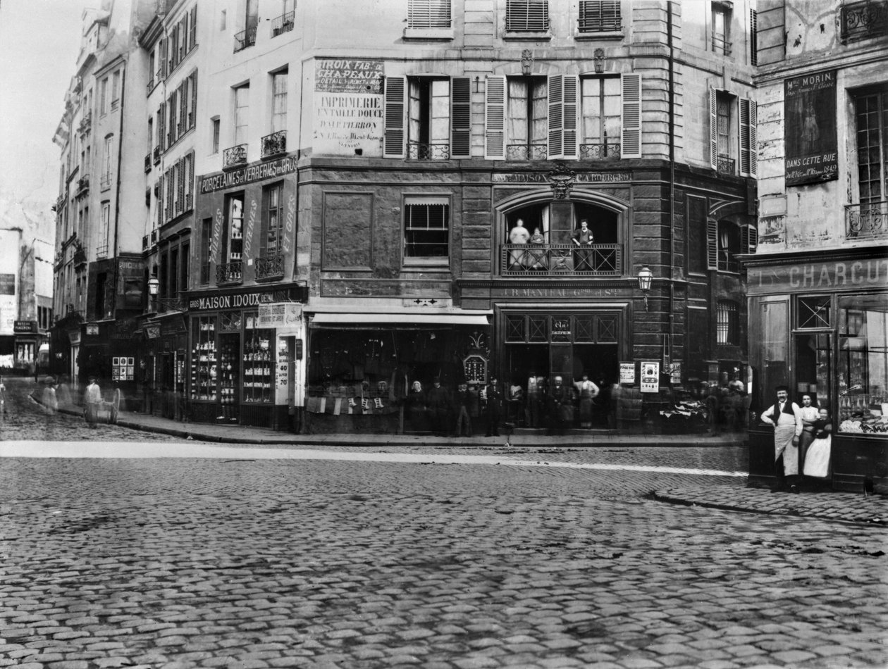 Place Gozlin, Parigi c.1865 da Charles Marville