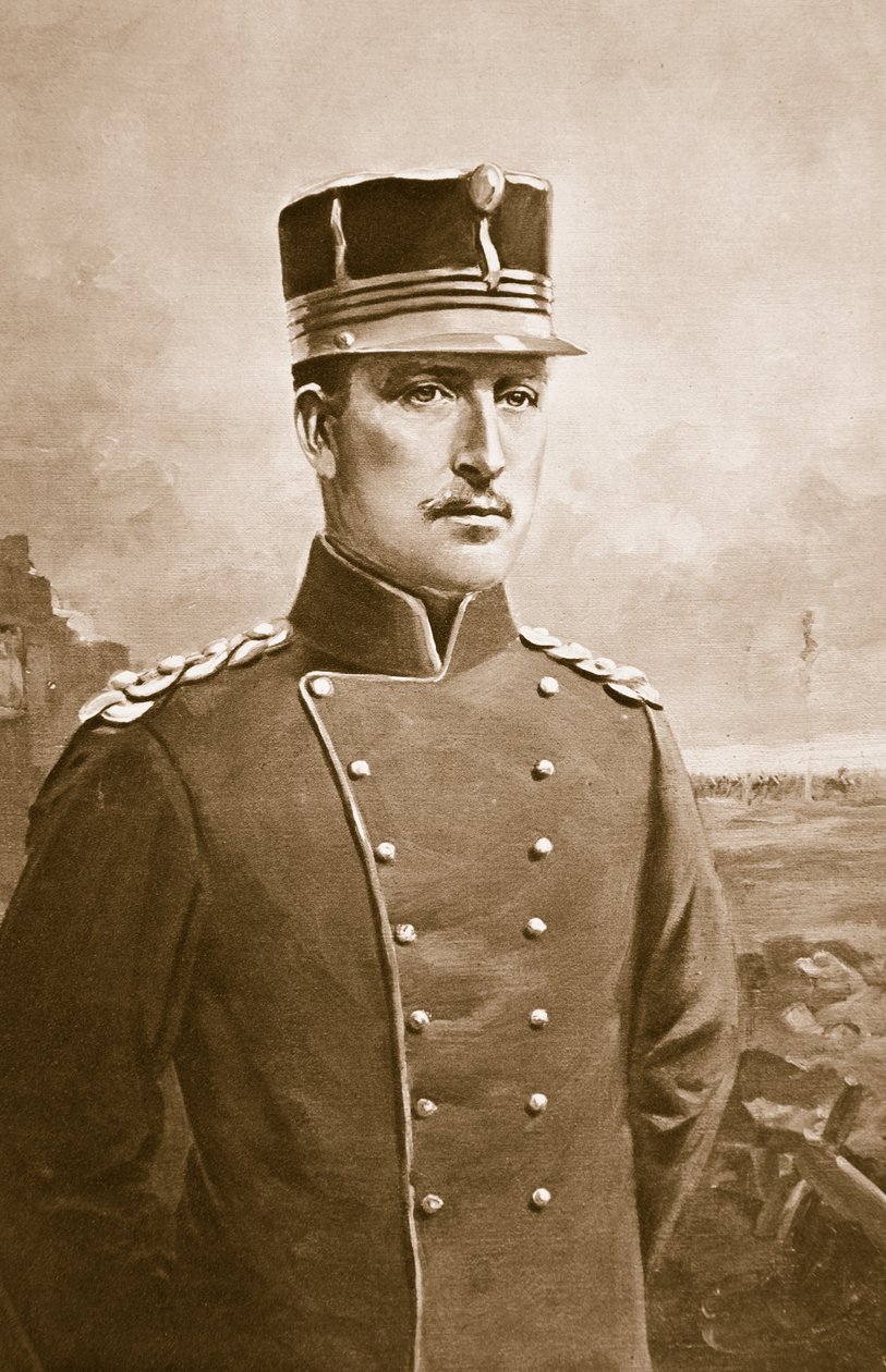 Alberto I Re dei Belgi, 1914-19 da Charles Mills Sheldon