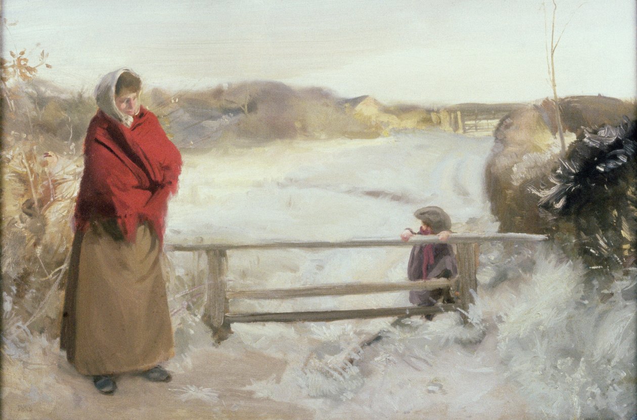 Scena di neve da Charles Sims