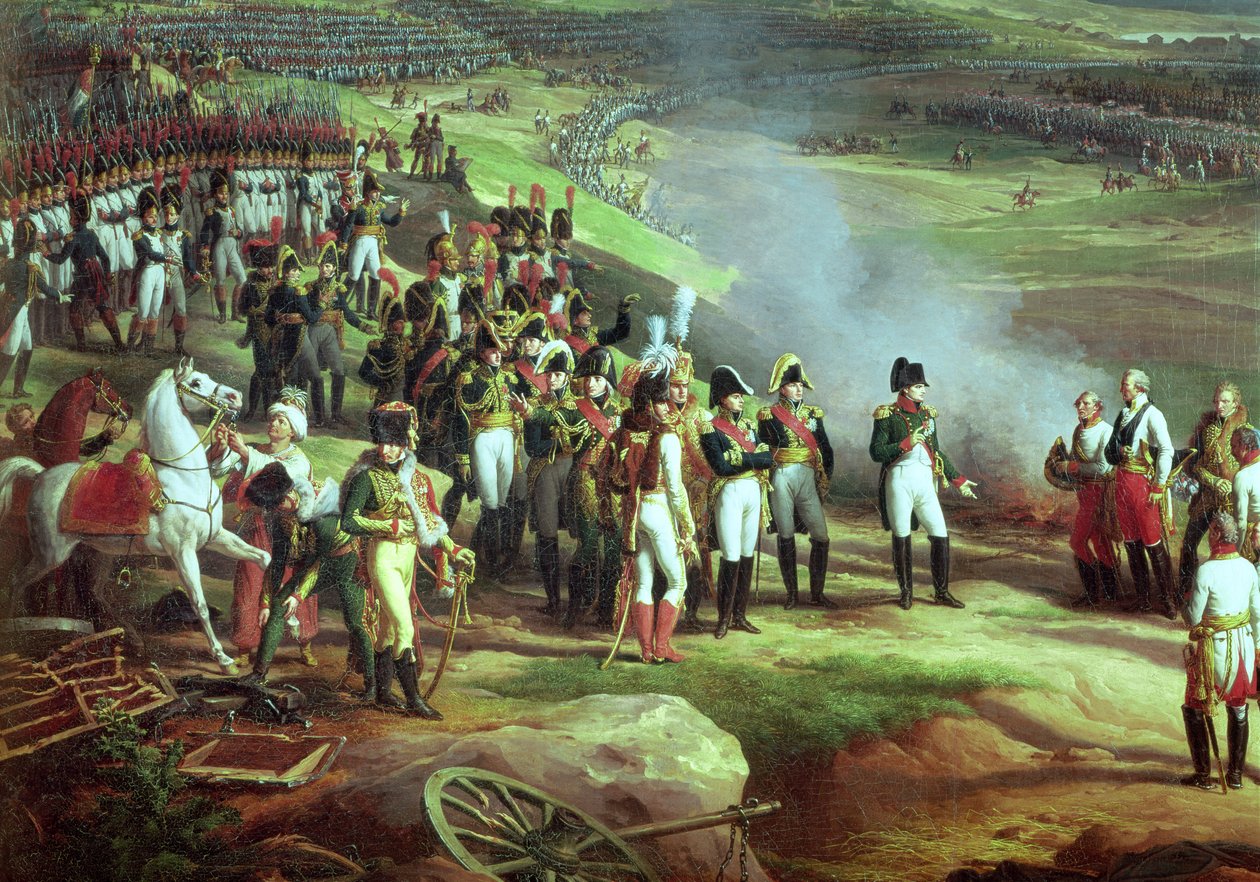 La resa di Ulm, 20 ottobre 1805, dettaglio di Napoleone, 1815 da Charles Thevenin
