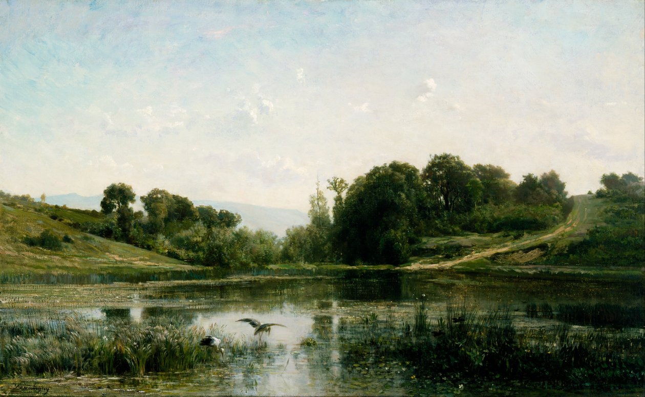 Gli stagni di Gylieu da Charles Francois Daubigny