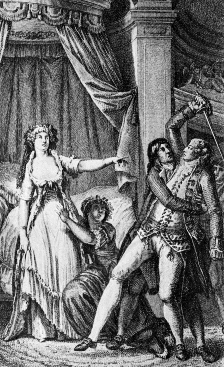 Prévan e la Marchesa da Charles (after) Monnet