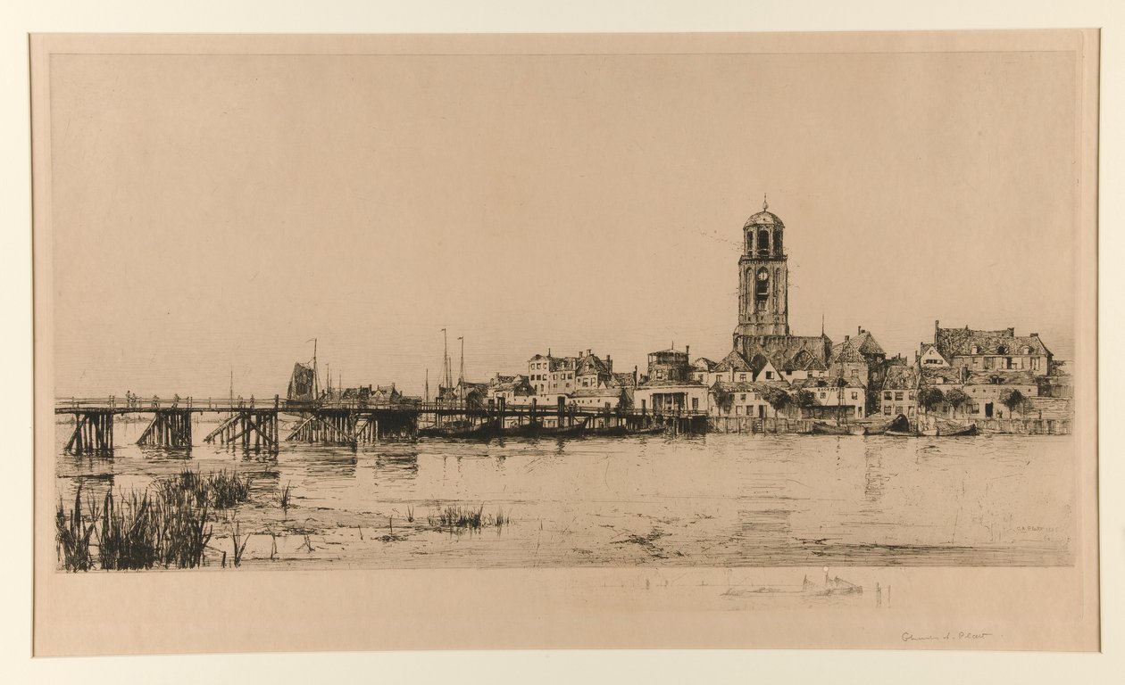Deventer (Scena del porto) da Charles A. Platt