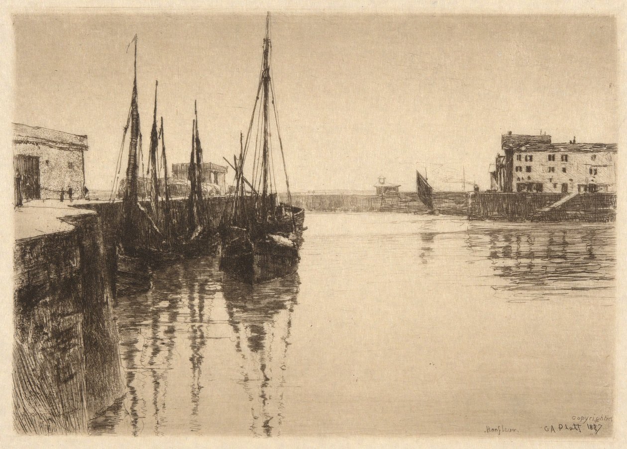 Honfleur da Charles A. Platt