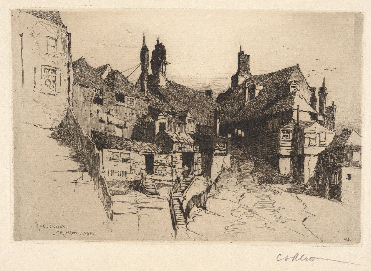 Rye, Sussex da Charles A. Platt