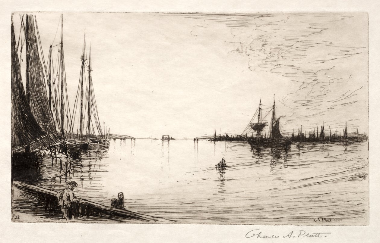 Providence, Rhode Island, 1881 da Charles Adams Platt