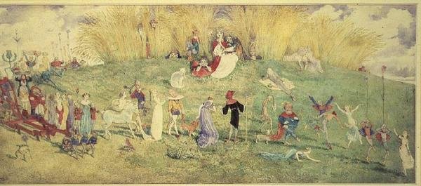 La Regina delle Fate - Una Processione da Charles Altamont Doyle