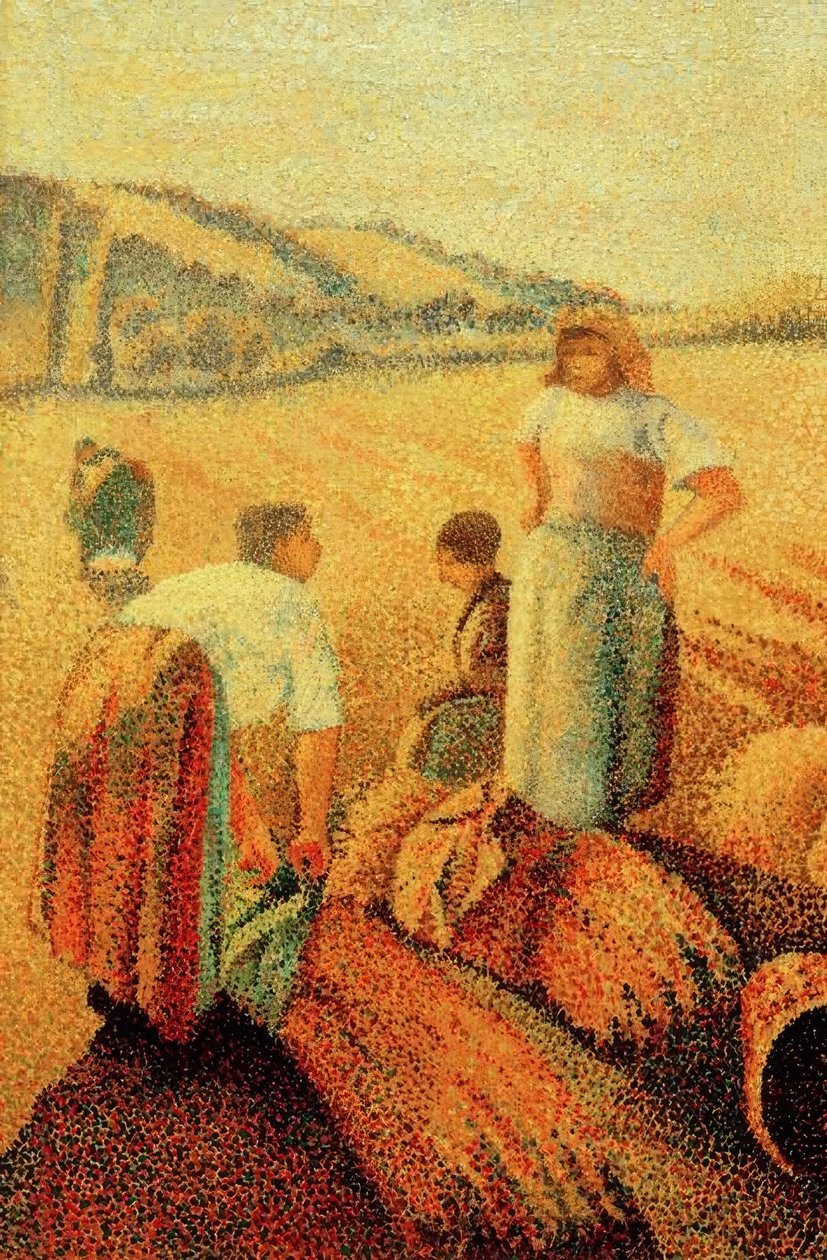 Nei campi da Charles Angrand