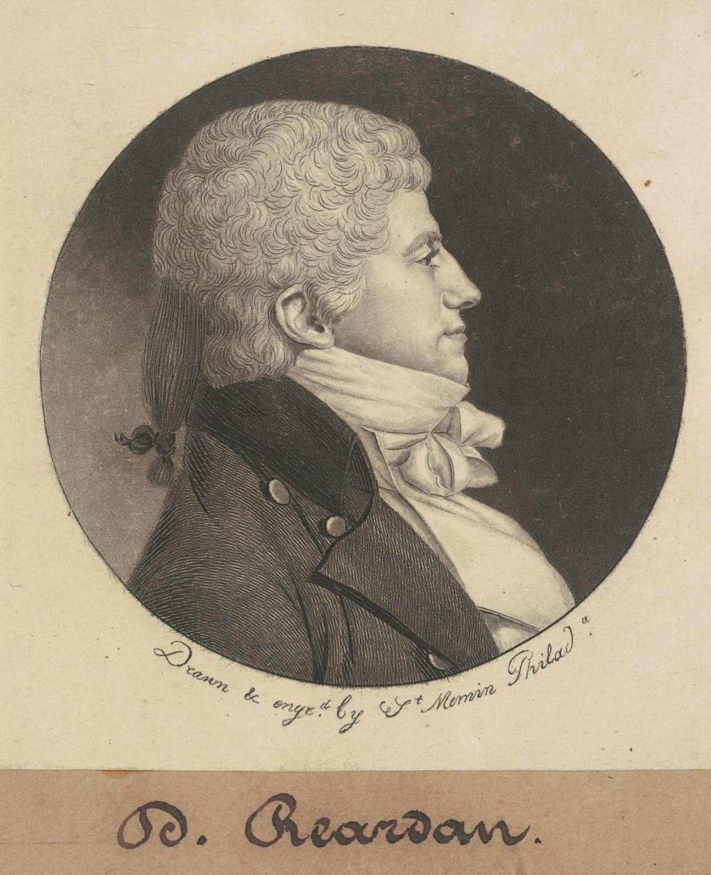 D. Reardan da Charles B. J. Févret de Saint Mémin