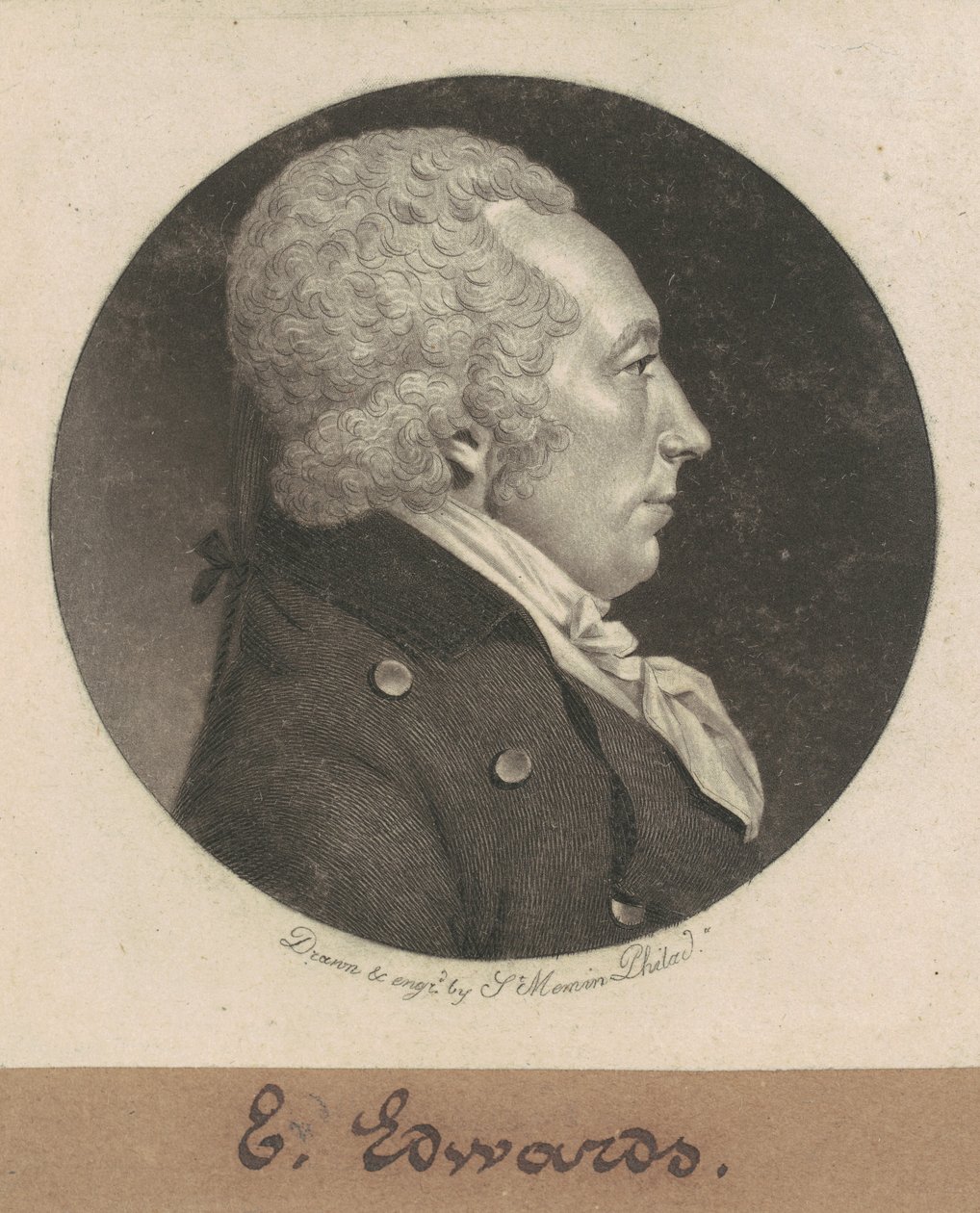 Edward Edwards da Charles B. J. Févret de Saint Mémin