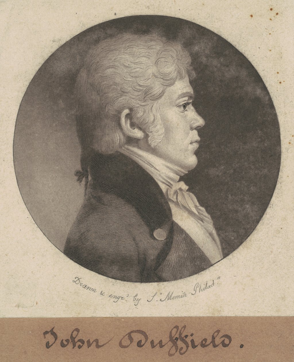 John Duffield da Charles B. J. Févret de Saint Mémin