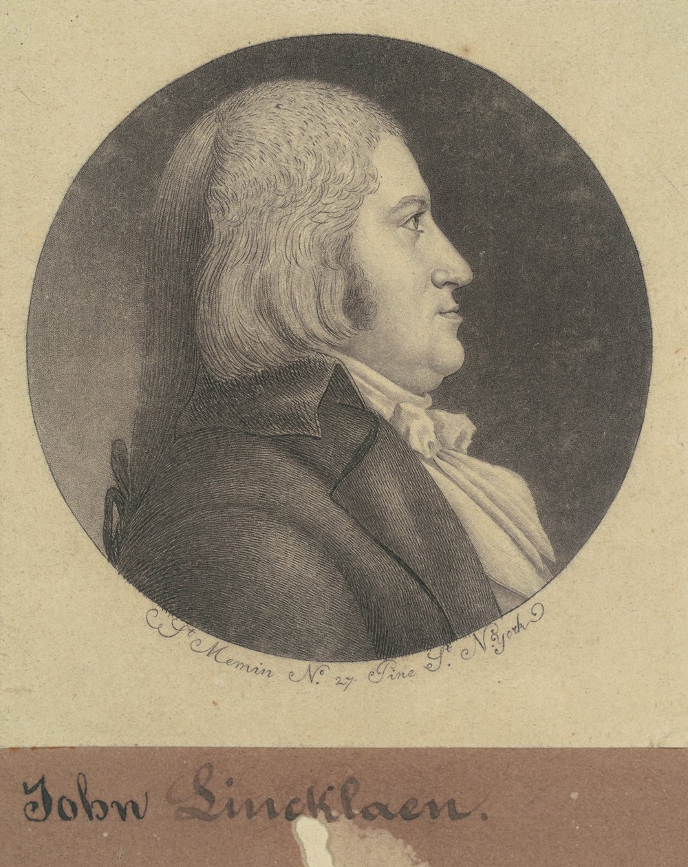 John Lincklaen da Charles B. J. Févret de Saint Mémin