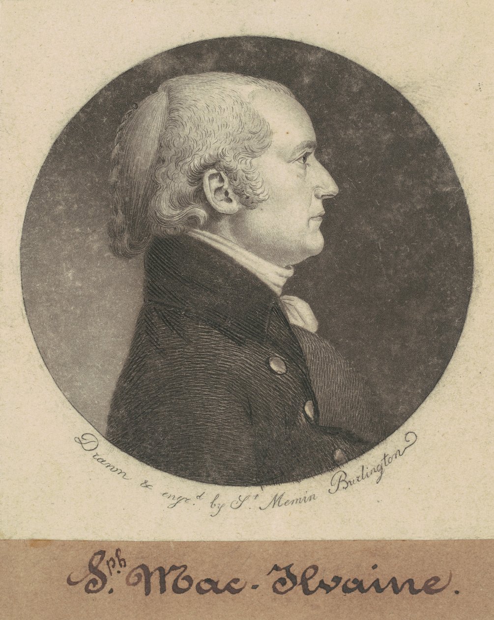 Joseph McIlvaine da Charles B. J. Févret de Saint Mémin