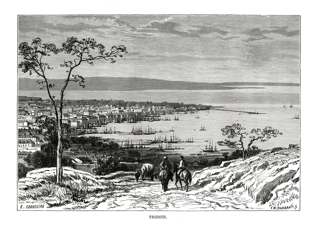 Trieste, Italia, 1879 da Charles Barbant