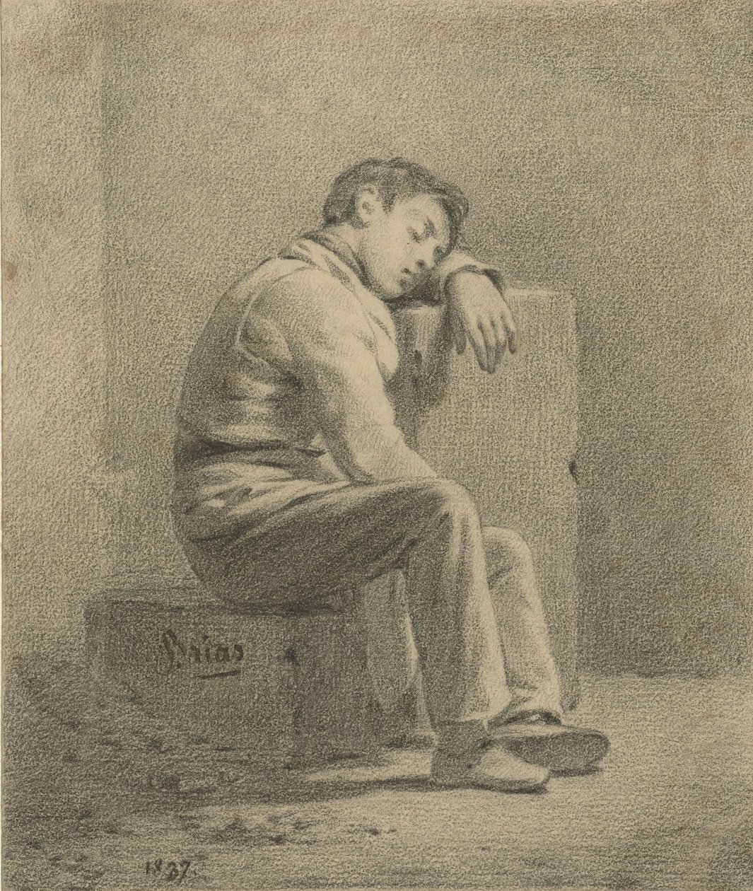 Ragazzo che dorme da Charles Brias