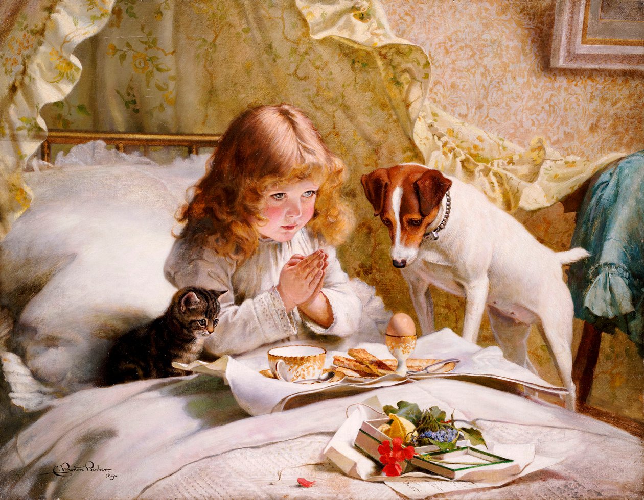 Suspense, 1894 da Charles Burton Barber