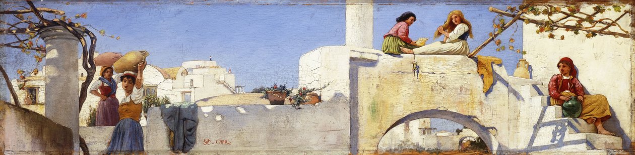 Una scena a Capri da Charles Caryl Coleman