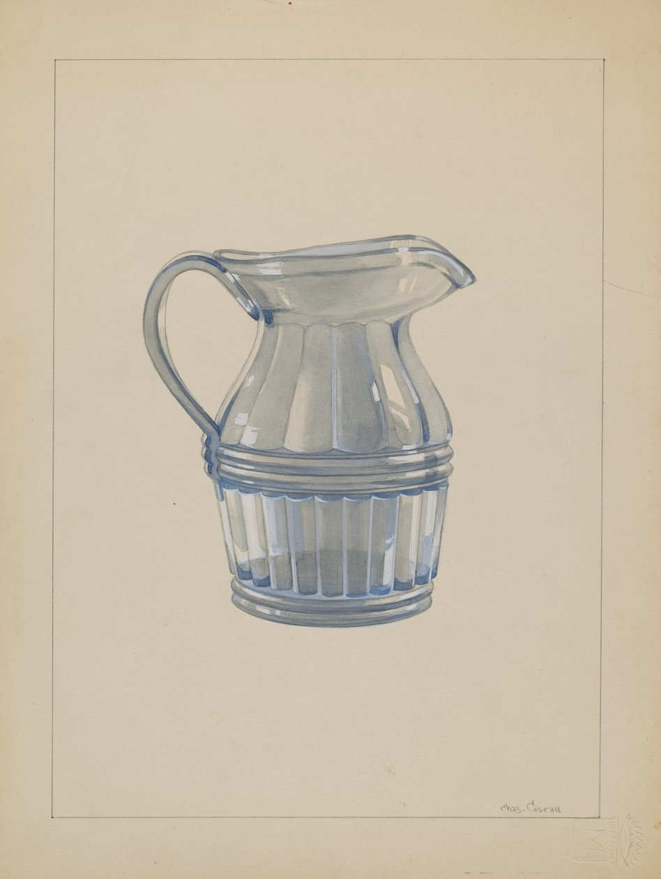 Brocca per crema da Charles Caseau