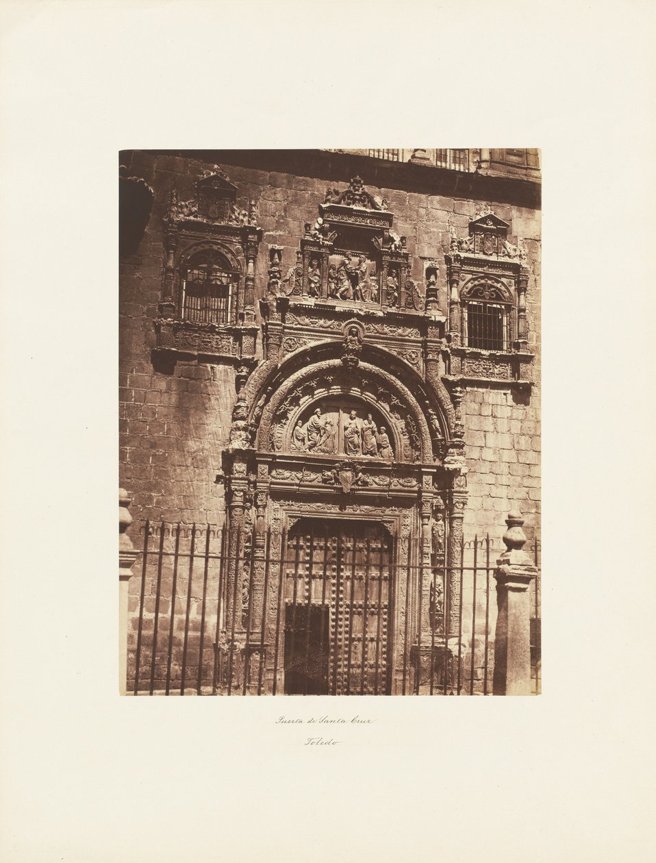 Puerta de Santa Cruz, Toledo da Charles Clifford