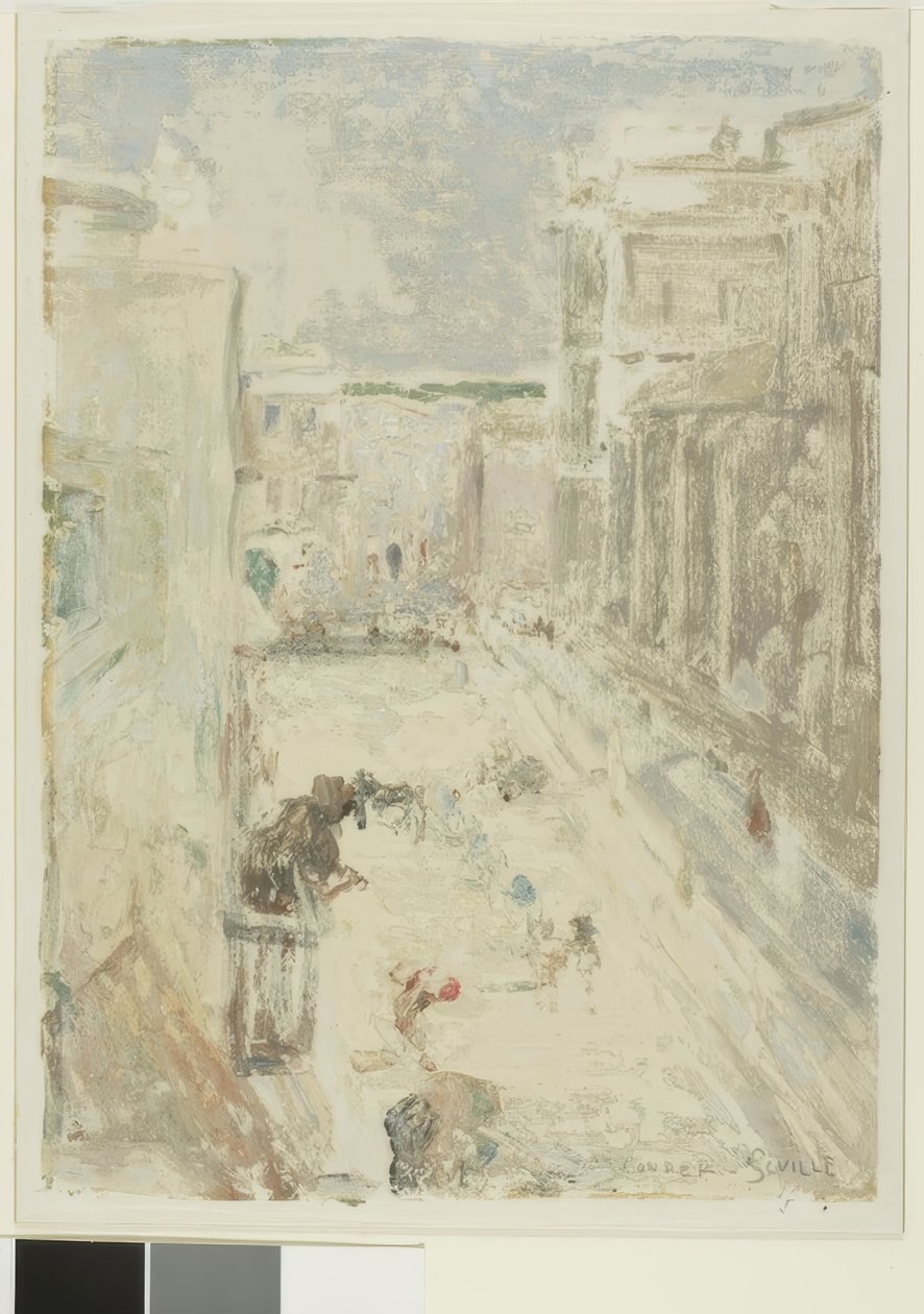 Strada a Siviglia da Charles Edward Conder