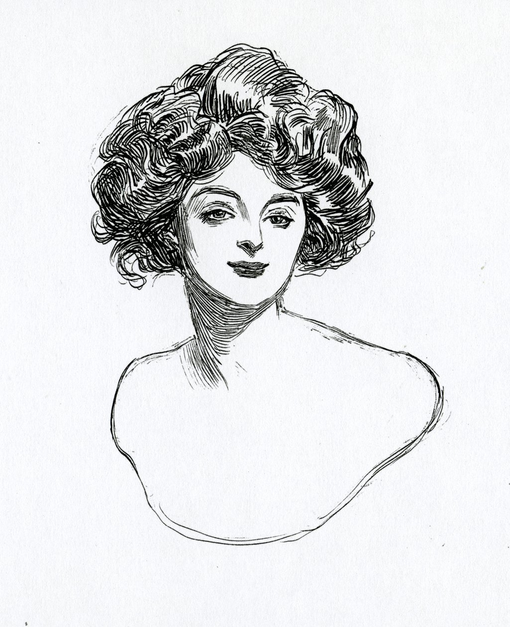 Una ragazza Gibson, c.1902 da Charles Dana Gibson